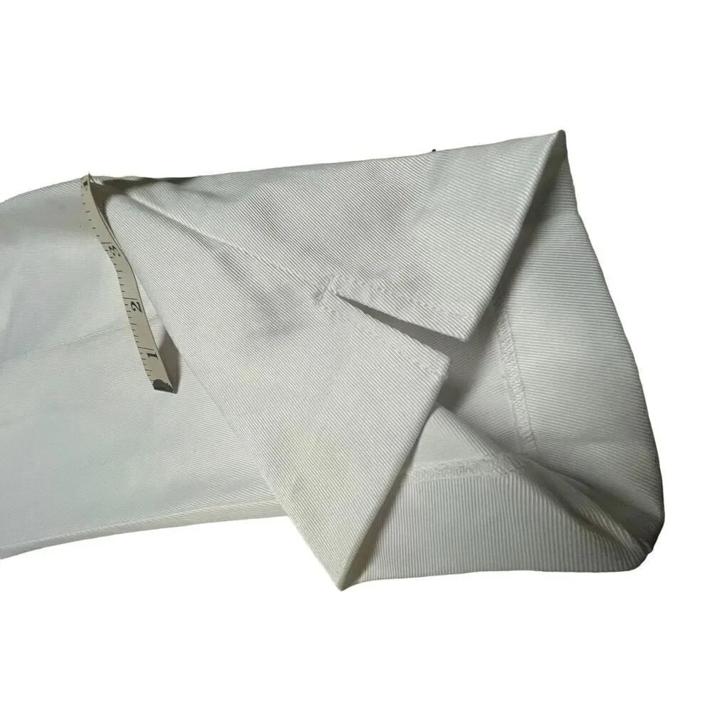 New York & Co 7Th Ave. White Crop Pants Sz 18 NWT - Picture 6 of 7